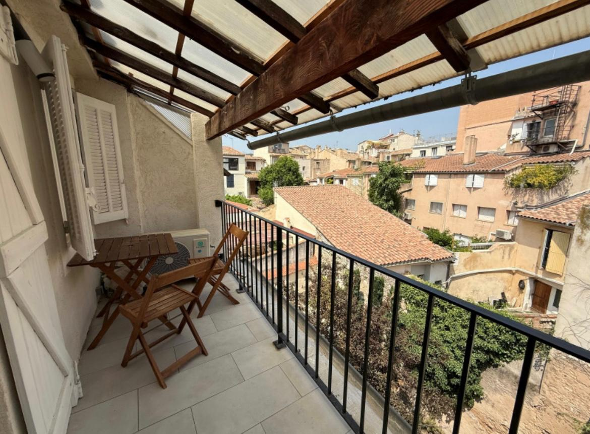Rentabilité  T2 Duplex meublé  Aix en Provence Parc Van Loo Thermes Sextius avec balcon
